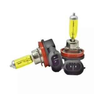 Set 2 Becuri H11 halogen galben 12v / 100w