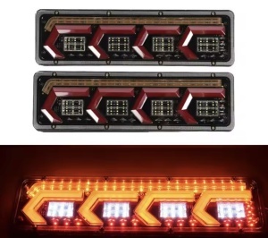 set 2 lampi led cu semnalizare dinamica 12v-24v L=46 CM