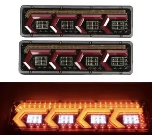 set 2 lampi led cu semnalizare dinamica 12v-24v L=46 CM
