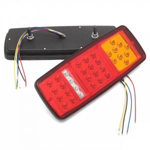 Set 2 lampi led pentru remorca/utilitatra, 12v-24v