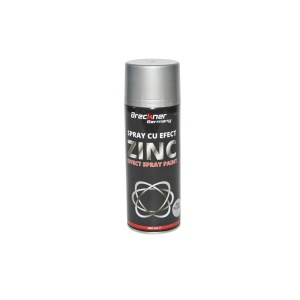 Spray vopsea zinc galvanizare la rece 400ml protectie anticoroziva