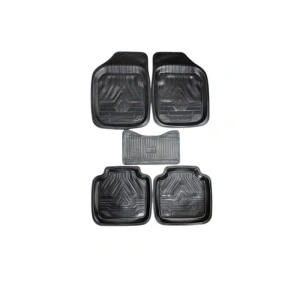 Covoare cauciuc auto universale pentru interior tip tavita 5 piese