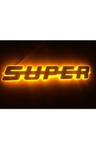 Grila fata “ SUPER” cu led alb sau portocaliu, 24v
