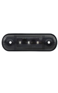 Lampa de gabarit 3 smd geam fumuriu lumina rosie 12v-24v, 5+1 GRATIS