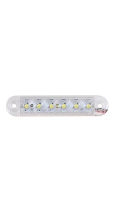 Lampa Laterala cu Led, lumina Alba, Gabarit, 12V -24V, 6 SMD, Resistenta La Apa, 5+1 GRATIS