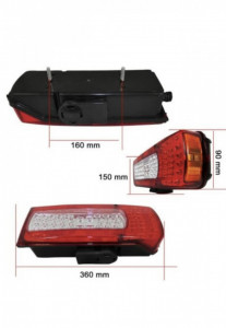 Lampa LED SMD, 24V, Compatibile VOLVO FH / FM 2012+