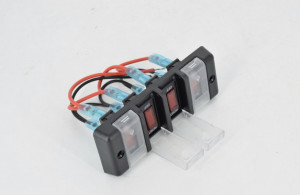 Panou 4 intrerupatoare 12V