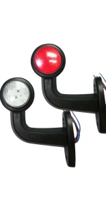 Set 2 lampi de gabarit cu led 12v-24v, brat la 90°