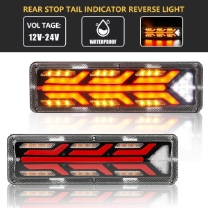 set 2 lampi led cu neon si semnalizare dinamica 12v-24v