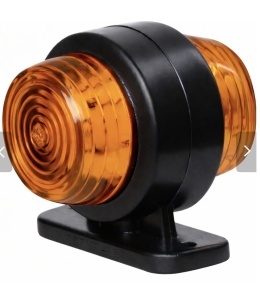 Set 2 lampi LED de semnalizare 12V-24V galben-galben