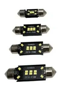 Set 2 leduri 41mm canbus alb 6000k PREMIUM