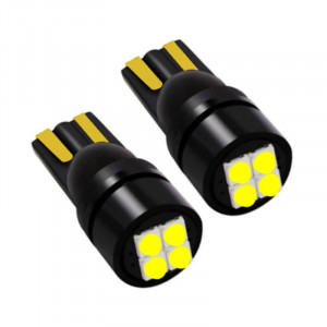 set 2 leduri t10 w5w , 12v , 6000k