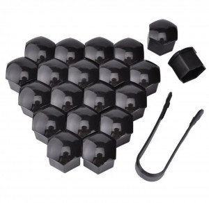 Set capace prezoane cu cheie PREMIUM Culoare: negru sau crom /21″