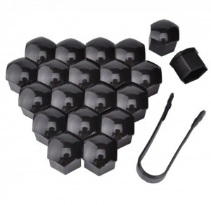 Set capace prezoane cu cheie PREMIUM Culoare: negru sau crom /21″