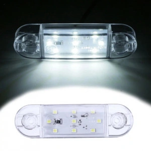 Lampa de gabarit 9 smd Alba 12v-24v, 5+1 GRATIS