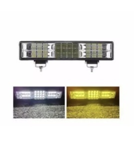 Led bar combo ,100w , 12v-24v , lumina alba si galbena + flash