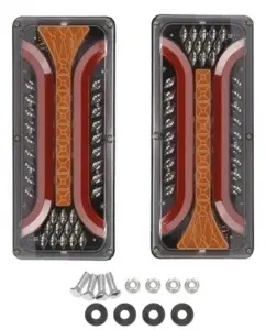set 2 lampi led cu semnalizare dinamica 12v-24v L=46 CM