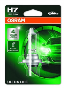 Bec 12V H7 55 W ultra life OSRAM
