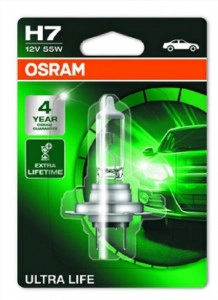 Bec 12V H7 55 W ultra life OSRAM