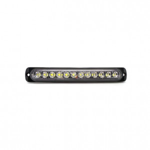Lampa 12 LED profesionala stroboscopica lumina portocalie 12LED 12V-24V