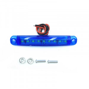 Lampa de gabarit 12v-24v, albastru 9 smd, 5+1 GRATIS