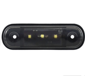 Lampa de gabarit 3 smd geam fumuriu lumina portocalie 12v-24v, 5+1 GRATIS