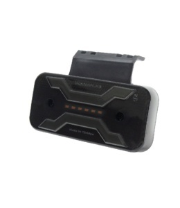 Lampa de gabarit cu neon, 12v-24v Lumină galbena, geam fumuriu