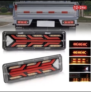 set 2 lampi led cu semnalizare dinamica 12v-24v L=46 CM