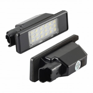 set 2 Lampi LED numar compatibil Citroen, Peugeot