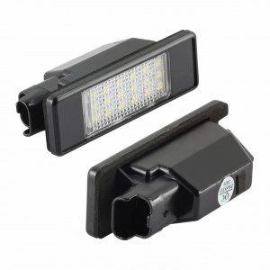 set 2 Lampi LED numar compatibil Citroen, Peugeot
