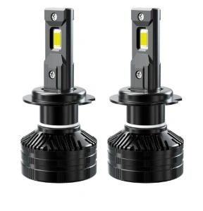Set 2 leduri h7 lumina alb cald 4300k , 12v, 180w, 18,000lm canbus, + LEDURI POZITIE SAU NUMAR GRATIS