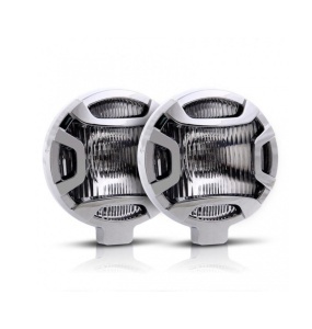 Set 2 proiectoare auto cu bec 12v-24v, diametru 13,5 cm