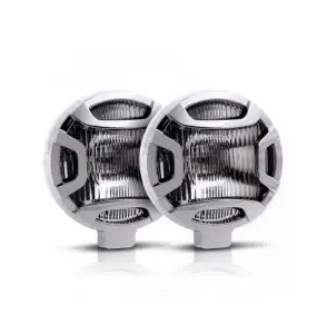 Set 2 proiectoare auto cu bec 12v-24v, diametru 13,5 cm