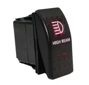 Buton on/off cu LED 12v-24