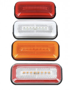 Lampa laterala LED NEON , lumina alba , 2 Functii ,12-24V, 5+1 GRATIS