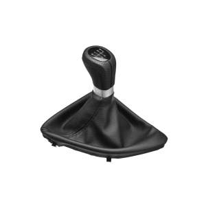 Manson schimbator imitatie piele si maner compatibil BMW cu 2 adaptoare pentru 5 si 6 viteze