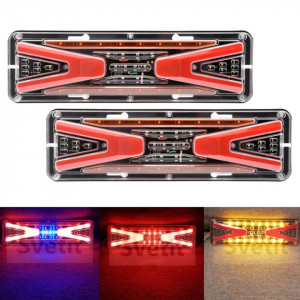 set 2 lampi led cu semnalizare dinamica 12v-24v 33cm x 13cm
