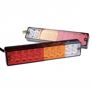 Set 2 Lampi stop LED Camion/remorca/autoutilitara 12v