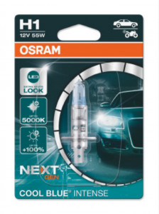BEC 12V H1 55 W COOL BLUE INTENSE BLISTER NEXTGEN 1 BUC OSRAM