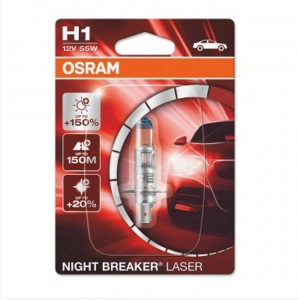 Bec 12V H1 55 W night breaker laser nextgen +150% OSRAM