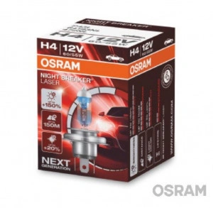 Bec 12V H4 60/55W night breaker laser nextgen +150% OSRAM