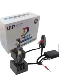 Kit leduri CANBUS pentru inlocuire xenon d1s d2s d3s d4s , 90w alb 6000k, + LEDURI POZITIE SAU NUMAR GRATIS