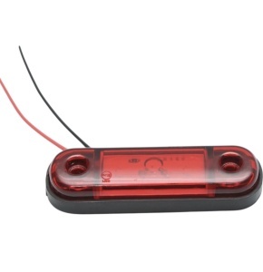 Lampa de gabarit 3 smd lumina rosie 12v-24v, 5+1 GRATIS