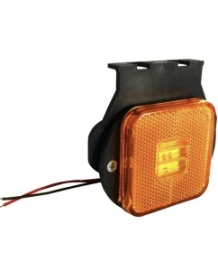 Lampa de gabarit 4 smd cu suport, lumina portocalie, 12v-24v
