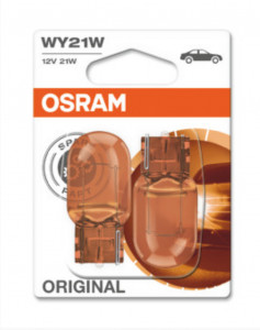 Set 2 becuri 12V WY21W original OSRAM