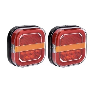 set 2 Lampi cu semnalizare dinamica 3 functii 12V-24V