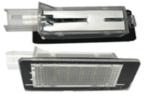 set 2 x Lampa LED numar compatibil DACIA DUSTER 2009->