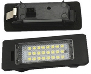 set 2 x Lampa LED numar compatibila Skoda o3