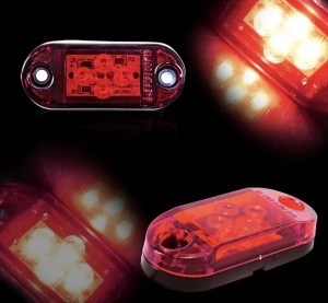 Lampa de gabarit 9v-30v lumina rosie, 5+1 GRATIS