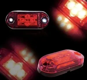 Lampa de gabarit 9v-30v lumina rosie, 5+1 GRATIS